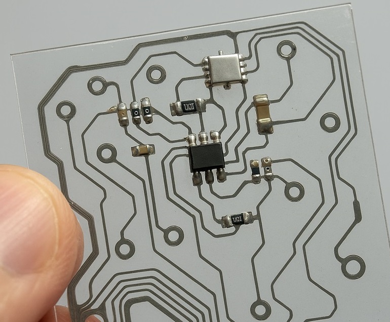 transparent pcb