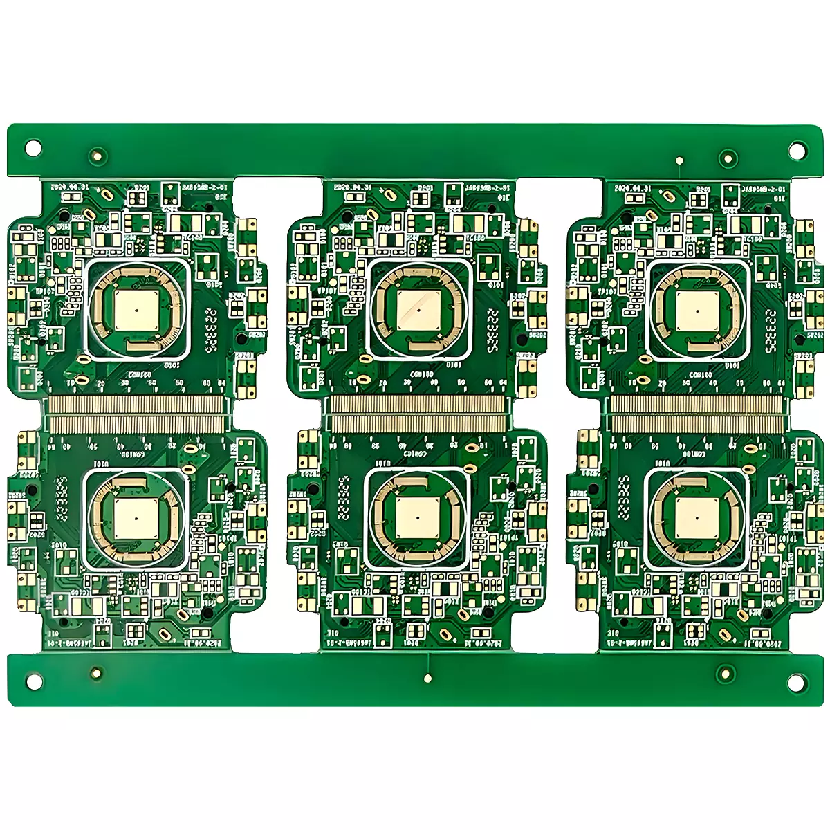 Gold plated PCB